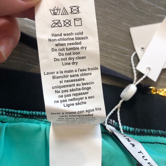 Trina Turk Electric Reef Bralette Bikini Top Women’s Size 8 NWT - Picture 9 of 10